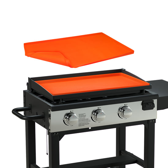 PARGRILL 36" Silicone Griddle Cover Mat – Heavy Duty, Food-Grade, Heat Resistant Flat Top Grill Accessory