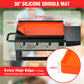 PARGRILL 36" Silicone Griddle Cover Mat – Heavy Duty, Food-Grade, Heat Resistant Flat Top Grill Accessory