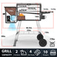 PARGRILL Wood Pellet BBQ Grill & Smoker, Auto Temp Control, 467 Sq In