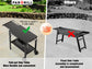PARGRILL Folding Grill Cart with Side Table, Fits 17&