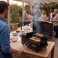 PARGRILL 271 sq.in Wood Pellet Grill & Smoker, Tabletop Portable BBQ Grill with Digital Control, for Camping, Tailgating, Patio & Backyard