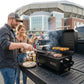 PARGRILL 271 sq.in Wood Pellet Grill & Smoker, Tabletop Portable BBQ Grill with Digital Control, for Camping, Tailgating, Patio & Backyard